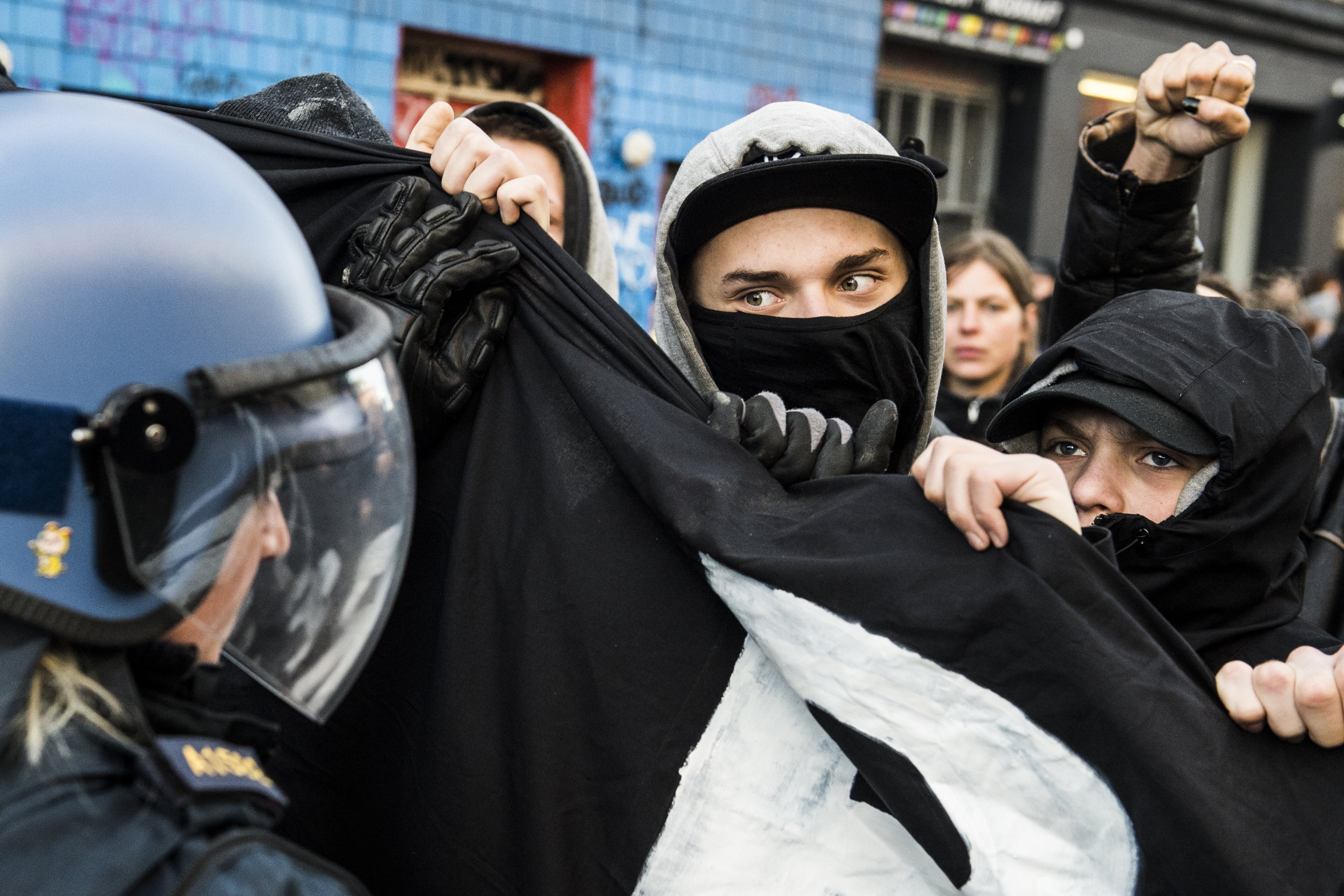 Protests in Copenhagen