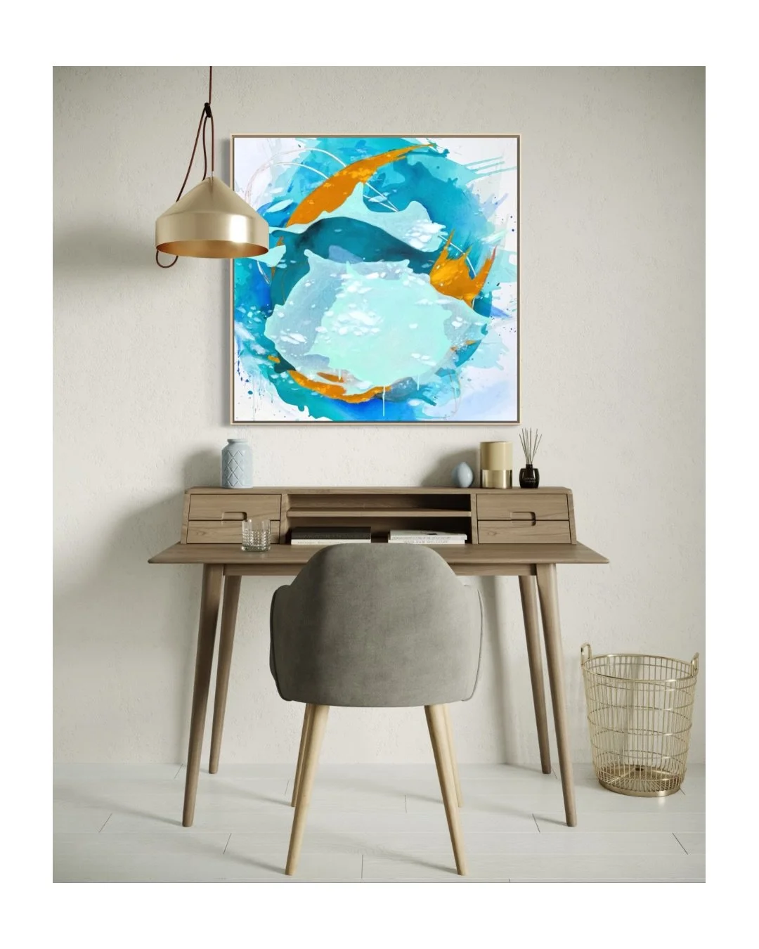 Light Remains
36&rdquo; x 36&rdquo; 
Acrylic on Canvas 
Available on my site 

#artaboutlife #abstractexpressionism #originalart #aquadecor #oceaninspireddecor