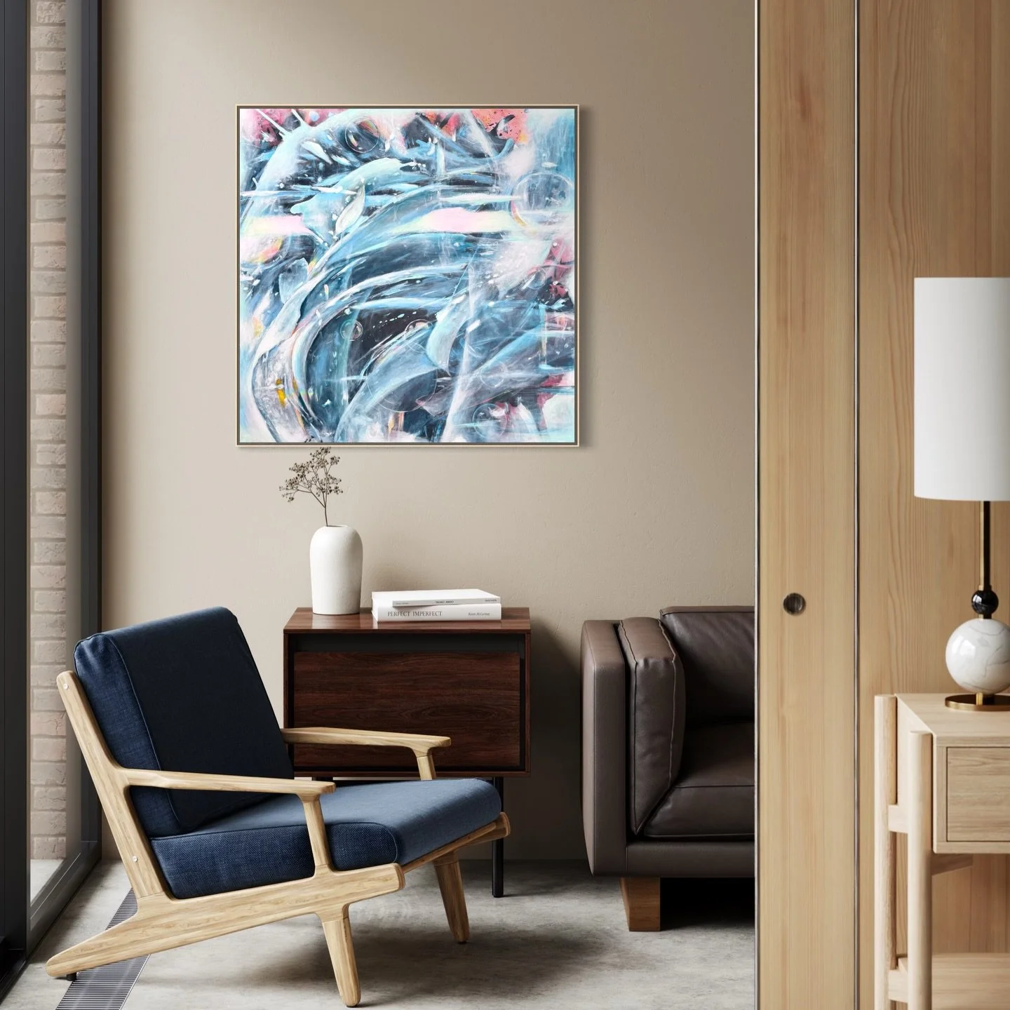 There is Hope, Absolutely There is Hope
36&rdquo; x 36&rdquo; 
Acrylic on Canvas 
Available 
Afterpay is available 

#lastminutevalentinesgift #valentinesgift #wickedfanart #artforsalebysartist #mywestelm