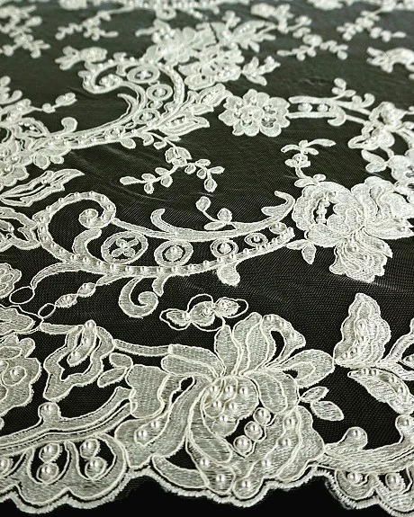 TULLE ALLOVER PAYET CORD 008