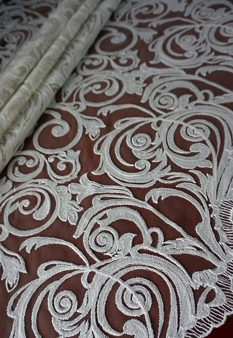 OFFWHITE BRIDAL SEMI PRADA ALLOVER 002 // 130 CM // RP. 150,000/M 