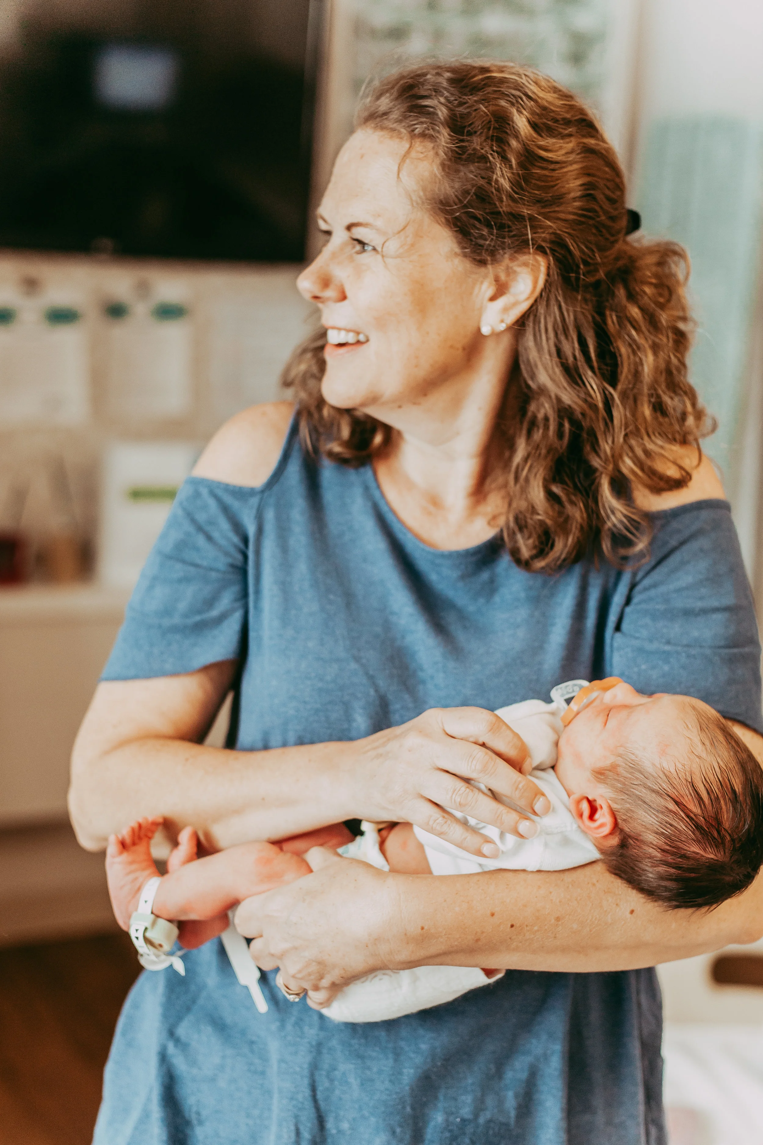 (P.S. If you've ever wondered why photos are important...this was the first time Matt's mom got to properly hold baby Sophia— I only teared up a smidge at her smile).