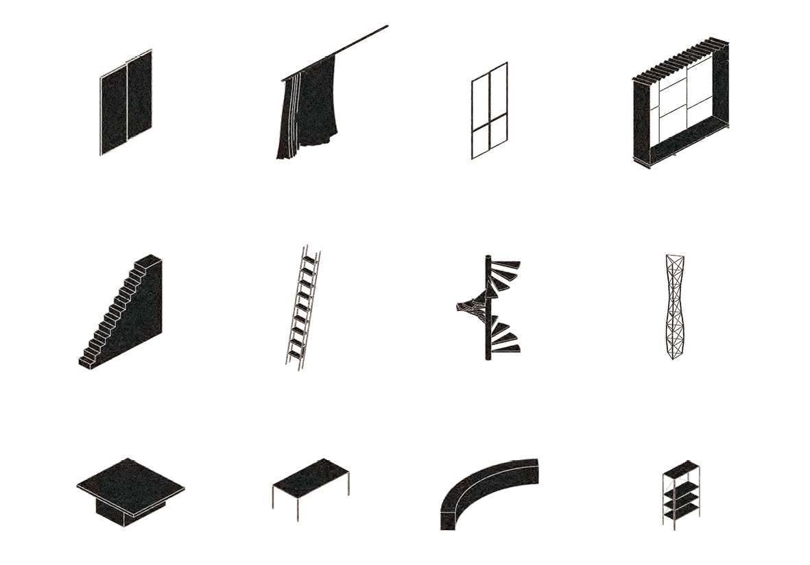 Production of customized building elements