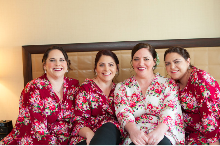 DC Wedding// Bridesmaids get ready at the Hyatt Regency Capitol Hill