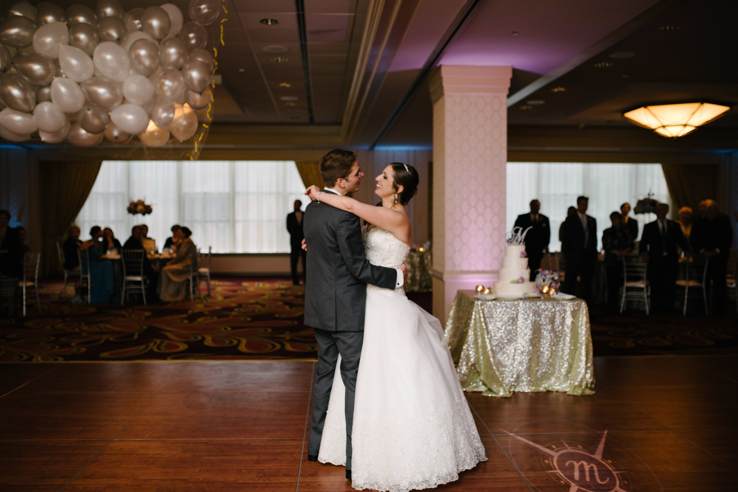 First dance ballroom reception // The Miner Details weddings