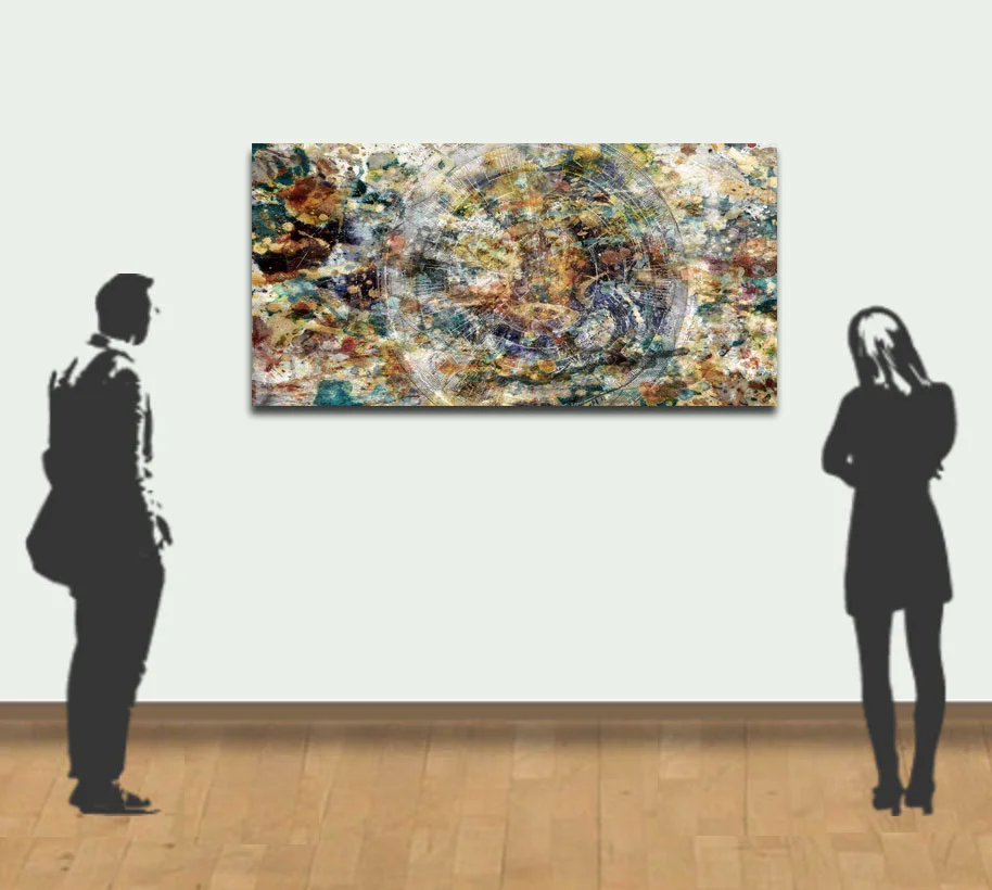 Demo example of a 150x75cm 60x30 in) piece