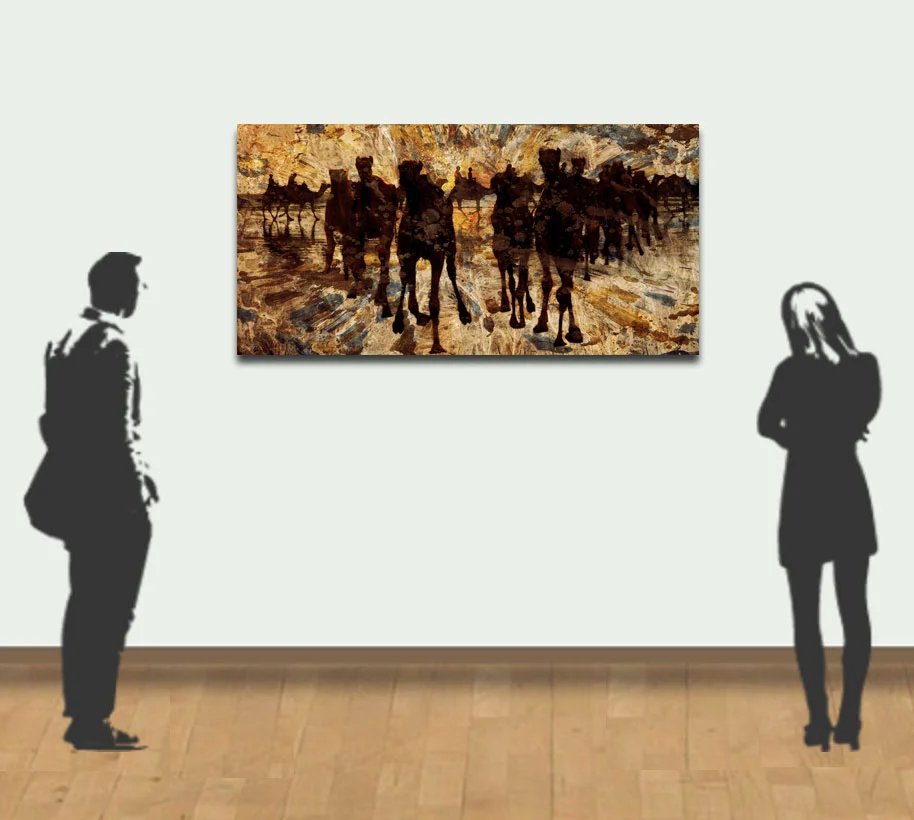 Demo example of a 150x75cm (60x30in) piece