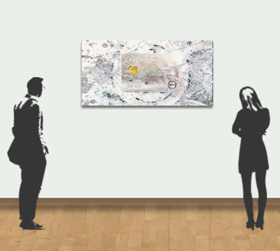Demo example of a 150x75cm 60x30 in) piece