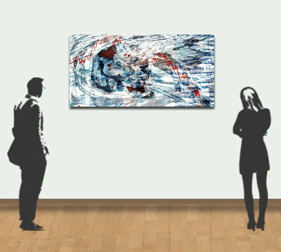Demo example of a 150x75cm 60x30 in) piece