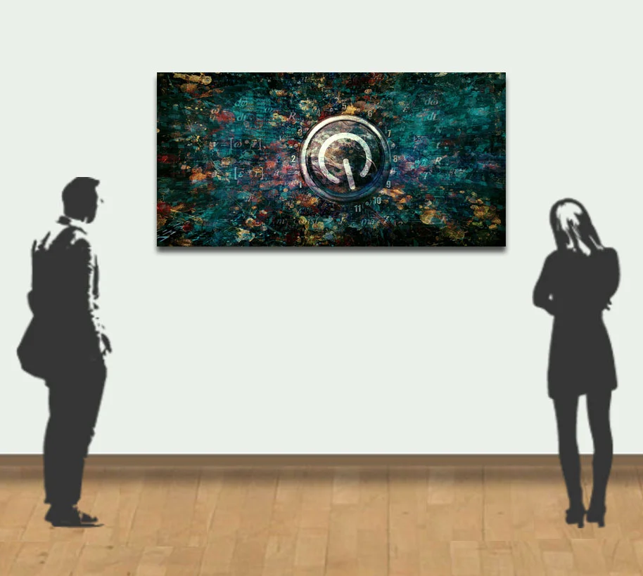 Demo example of a 150x75cm 60x30 in) piece
