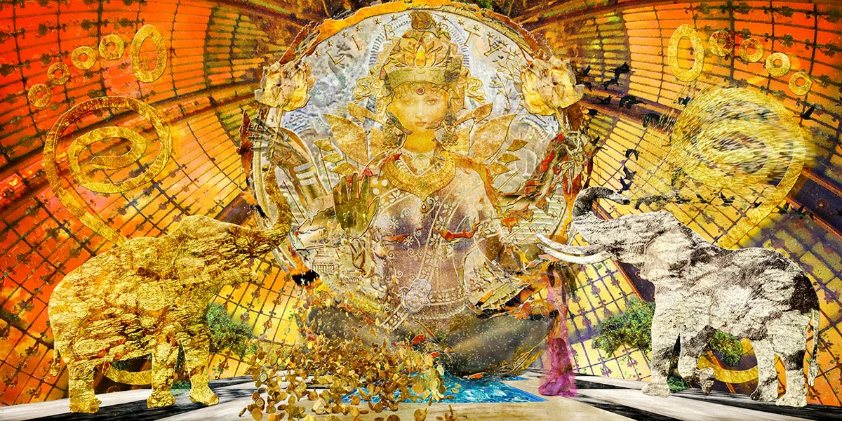 "Resurrection (Lakshmi - Goddess of Health and Wealth"