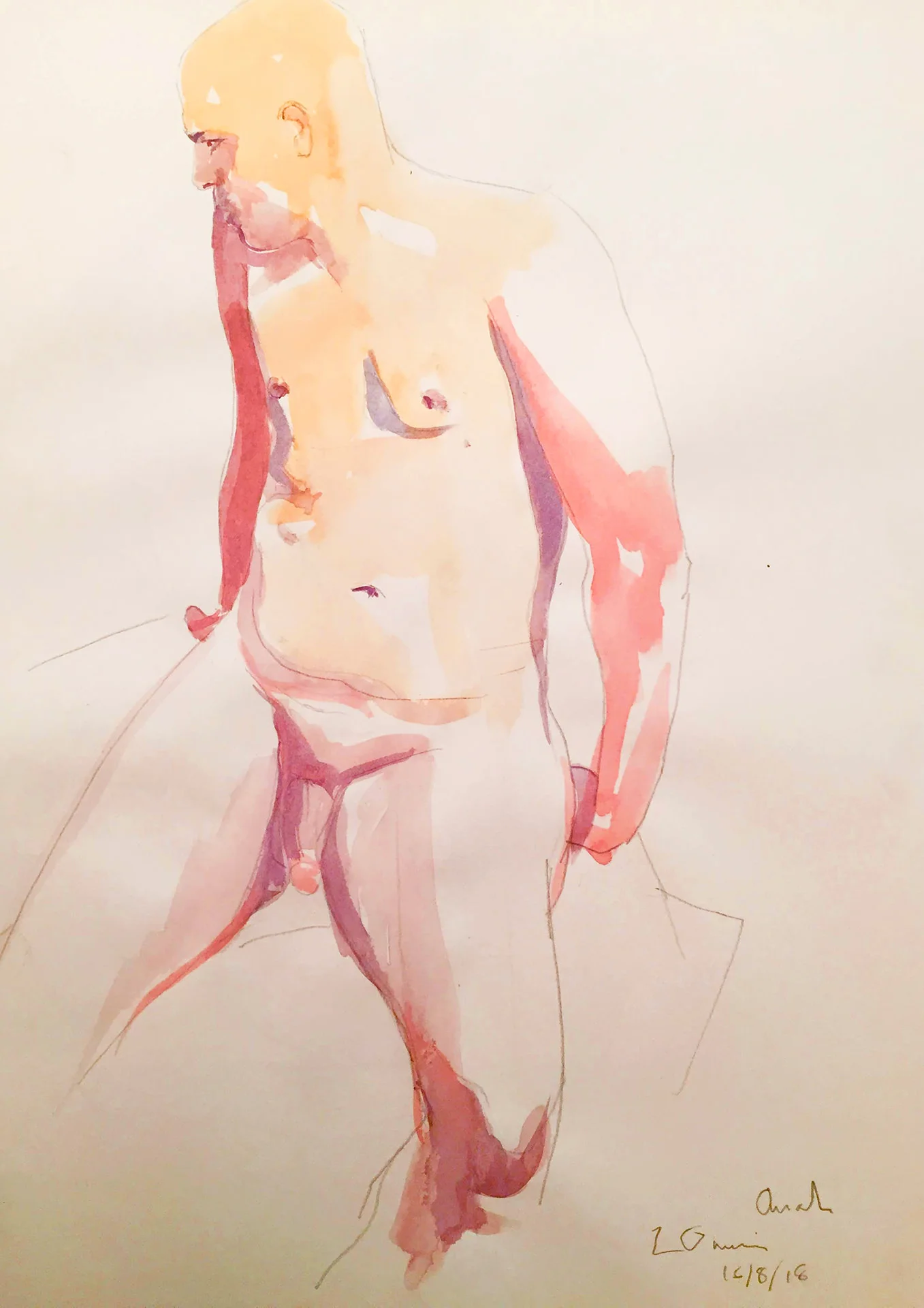 Life Sketch of Omah 16/08/18