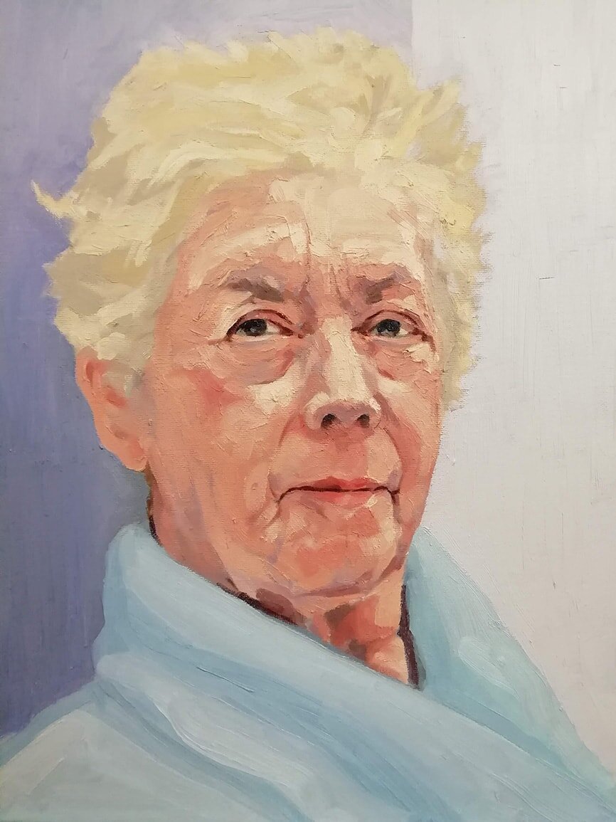 Portrait of my Mum by Jonathan Ing