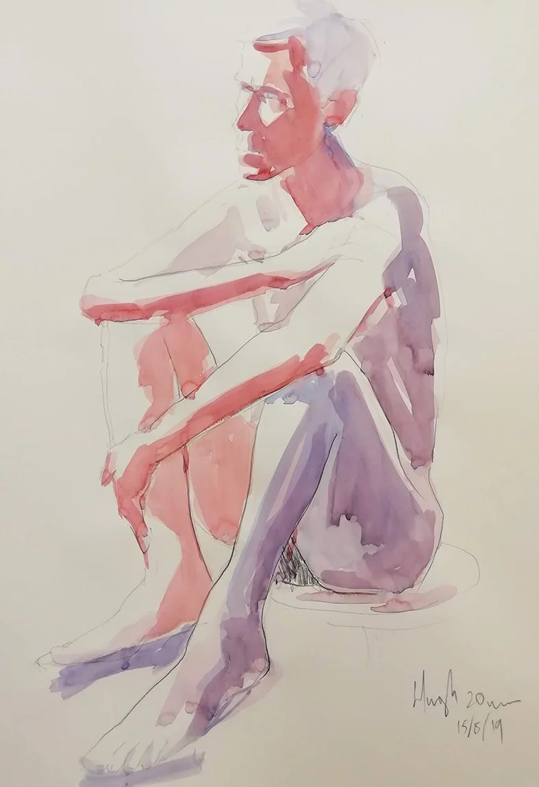 Portrait of Hugh Barnden RA