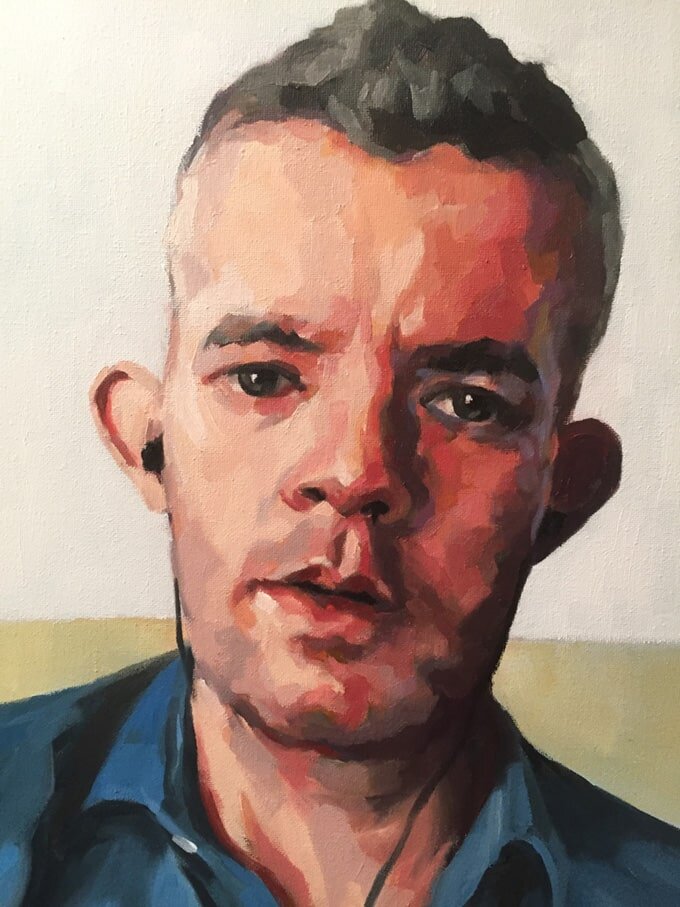 My portrait of Russell Tovey from Sky #MyPAOTW.