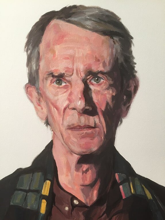 WIP Hugh from Raw Umber Studios by Jonathan Ing 16x20" Oil on canvas.