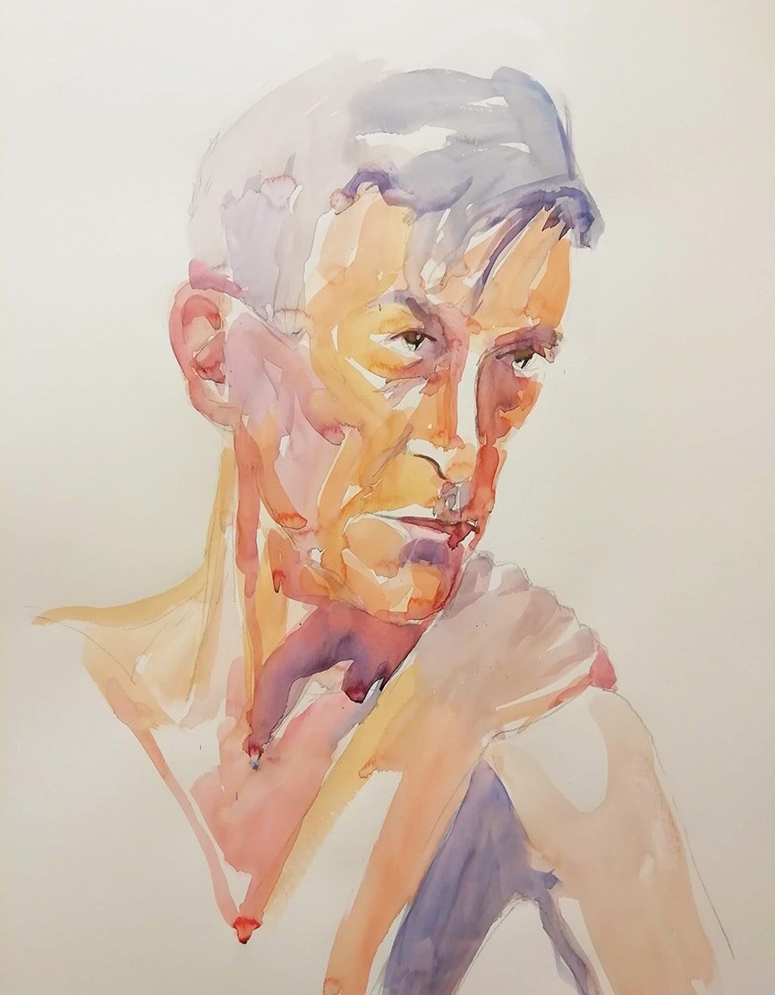 Portrait of Hugh Barnden RA 