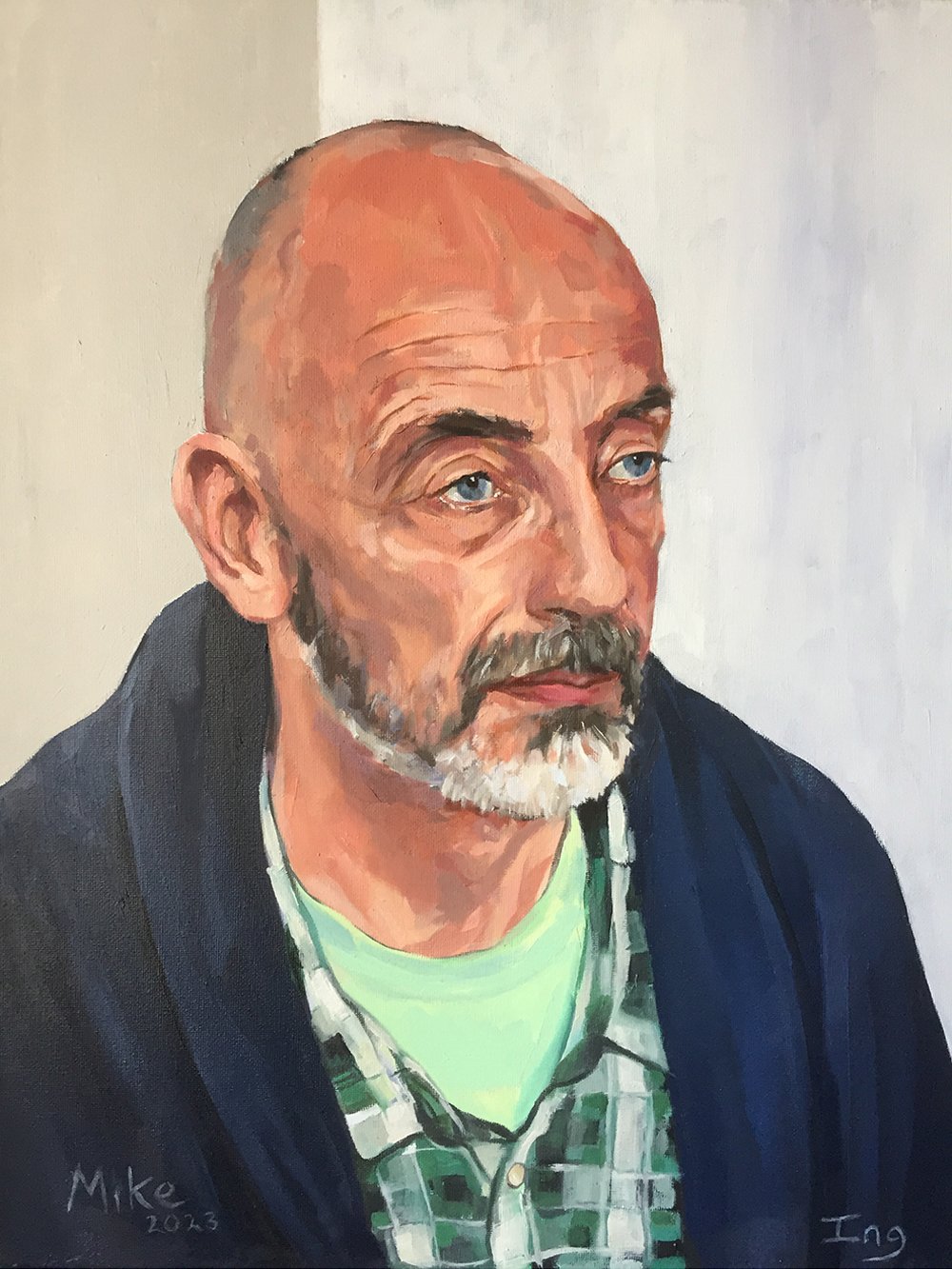 Portrait of Mike Martin (11.06.1966–16.09.2023) RIP