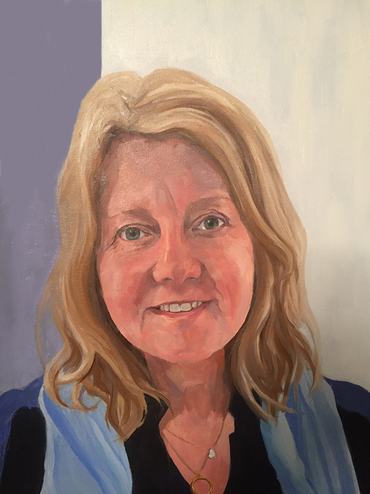 Commissioned portrait of Sarah by Jonathan Ing