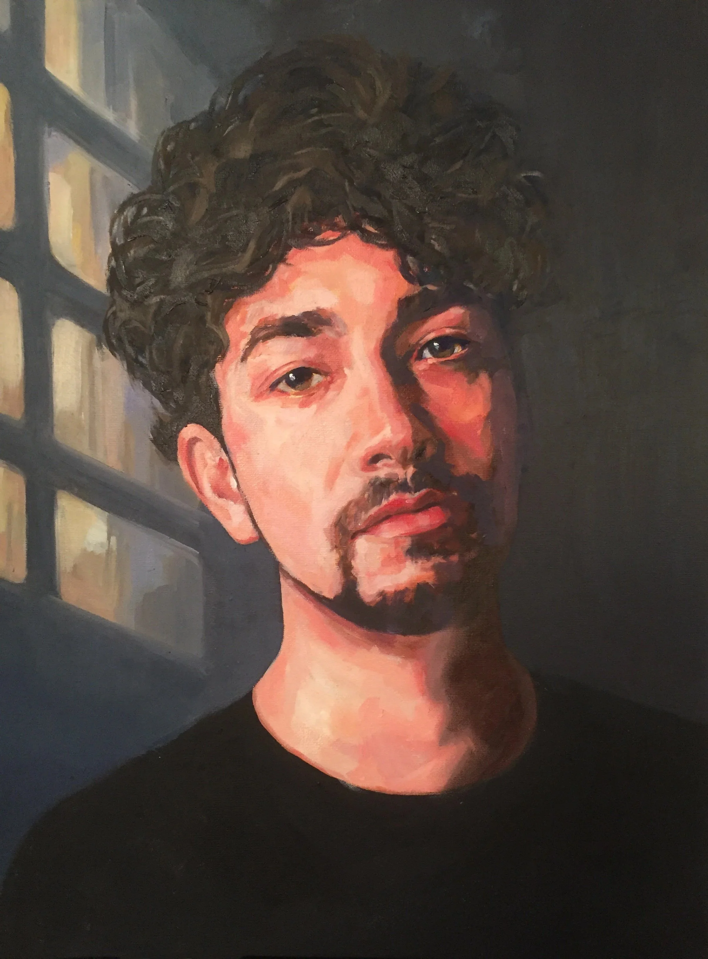 Julian, 2026 16x20" Oil on canvas by Jonathan Ing