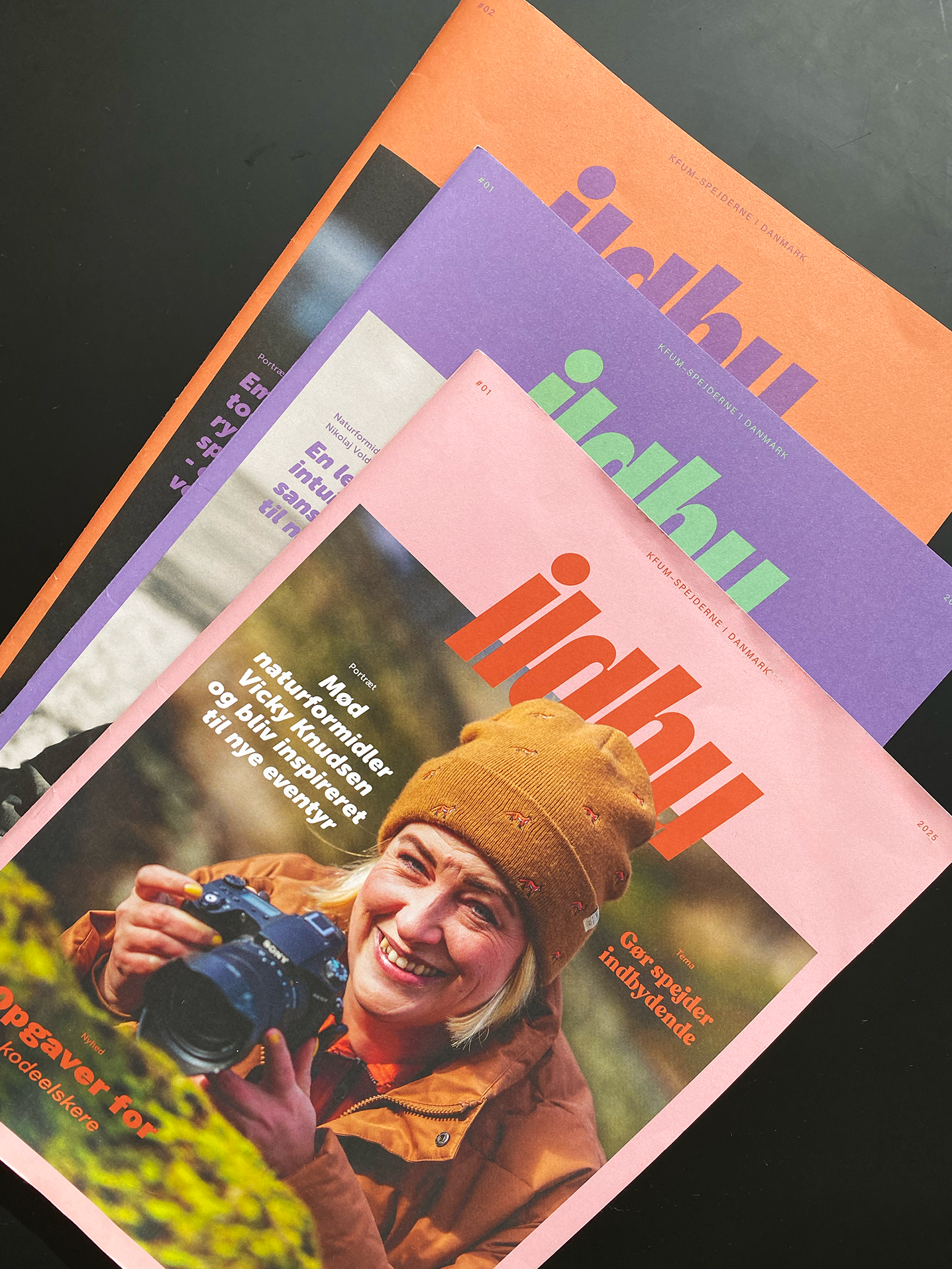 Ré-design af medlemsblad