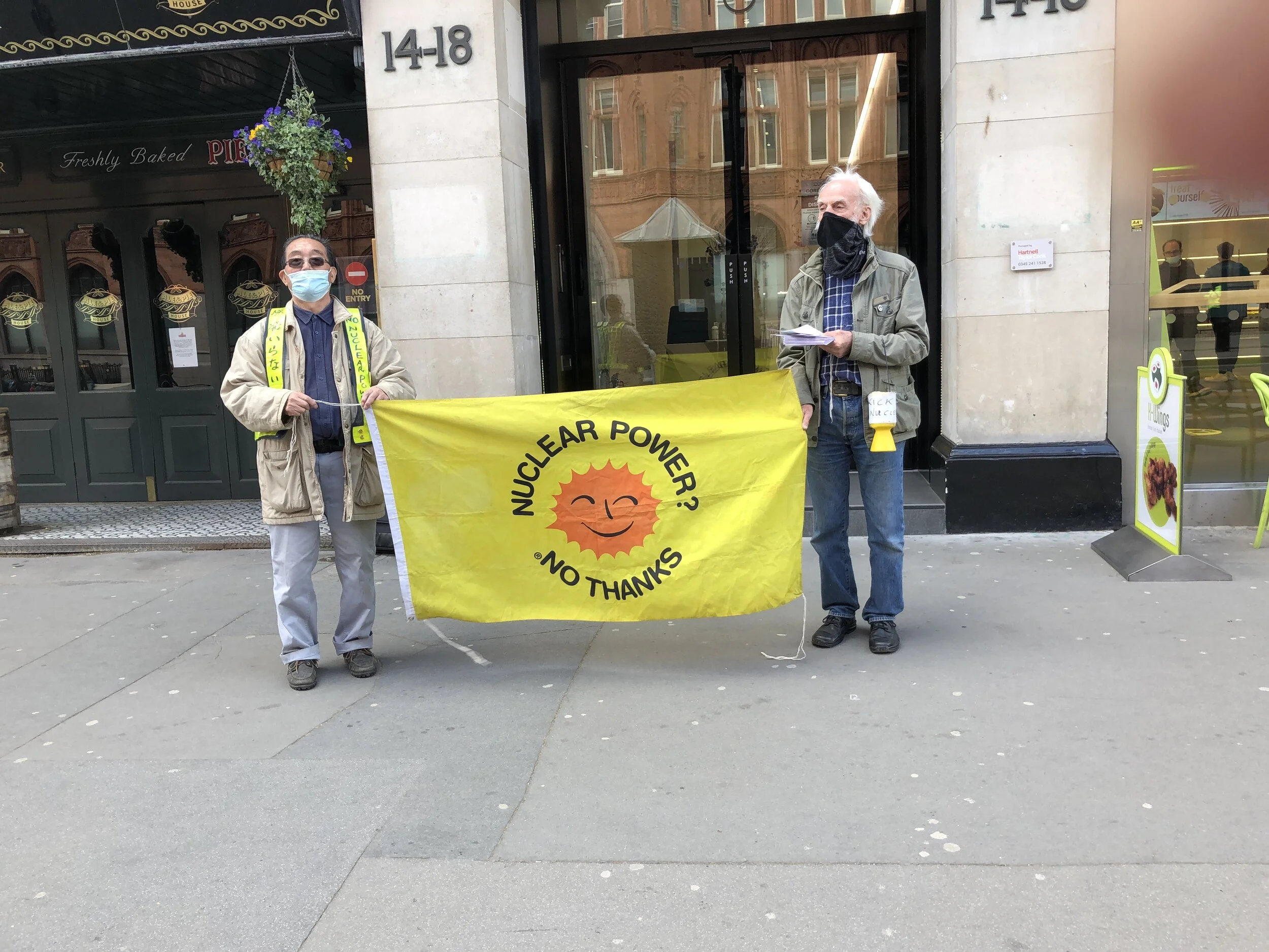 Japanese Against Nuclear-UK action