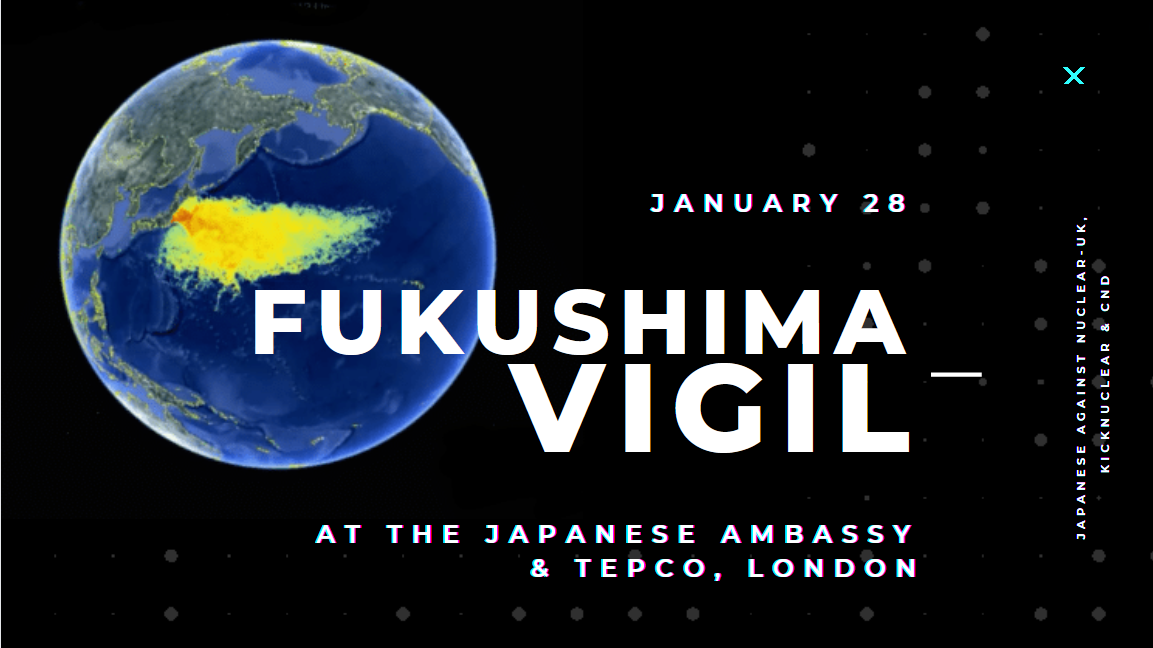 Fukushima Vigil at Japanese Embassy
