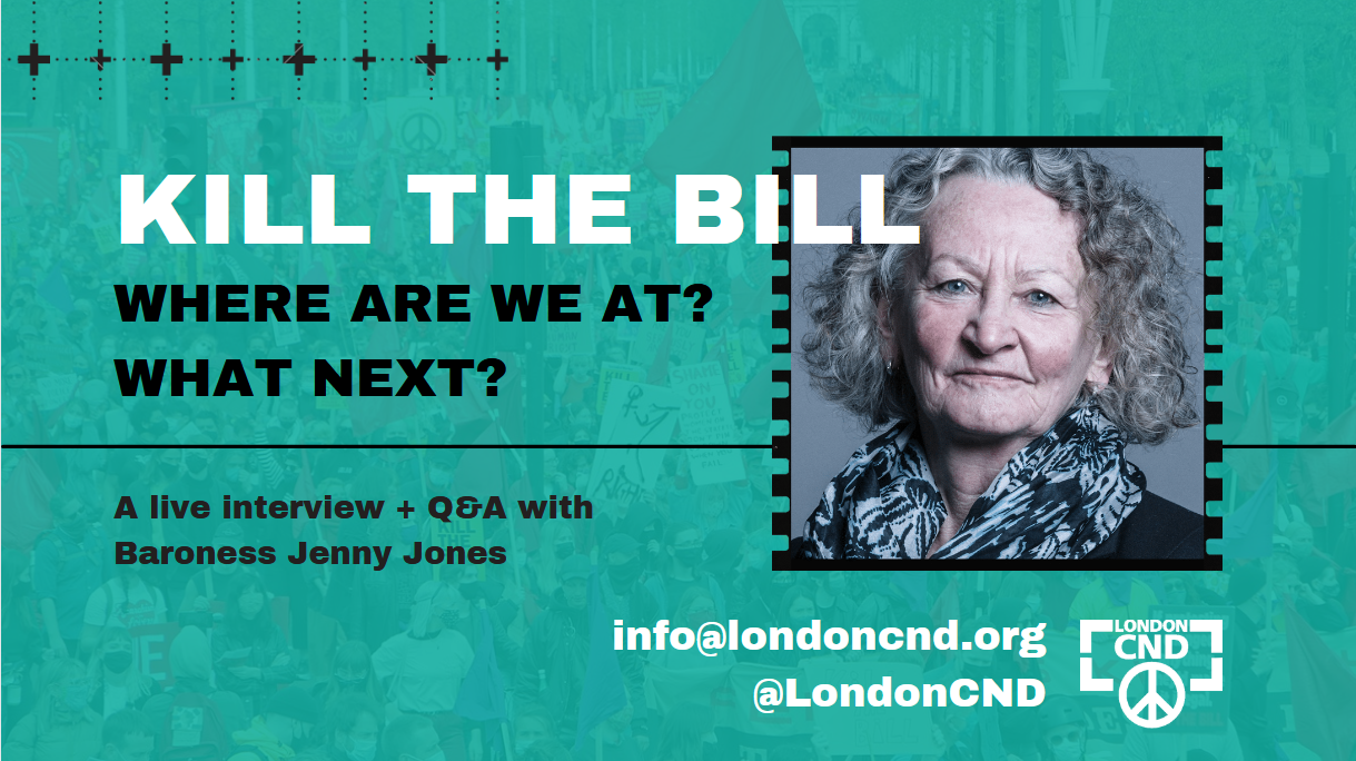 [Video] Jenny Jones on #KillTheBill