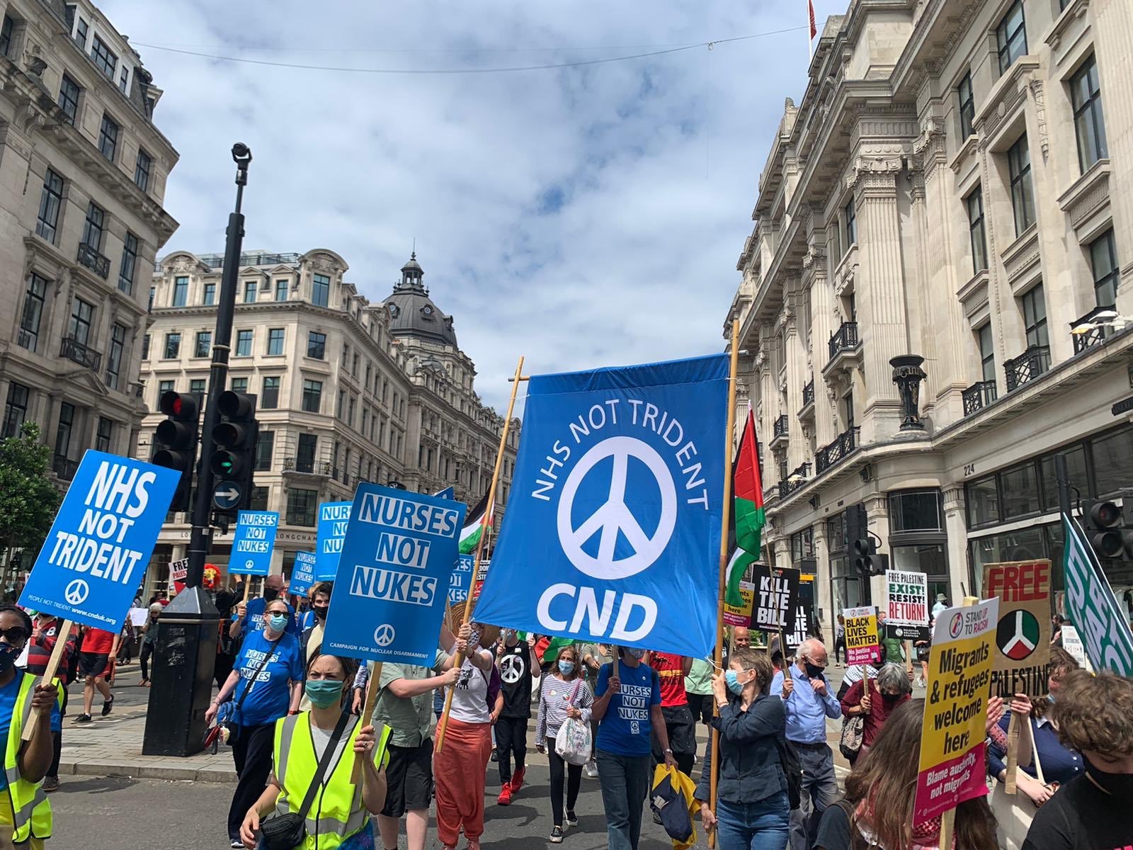 SOS NHS demonstration: End the Crisis, Support the Strikes