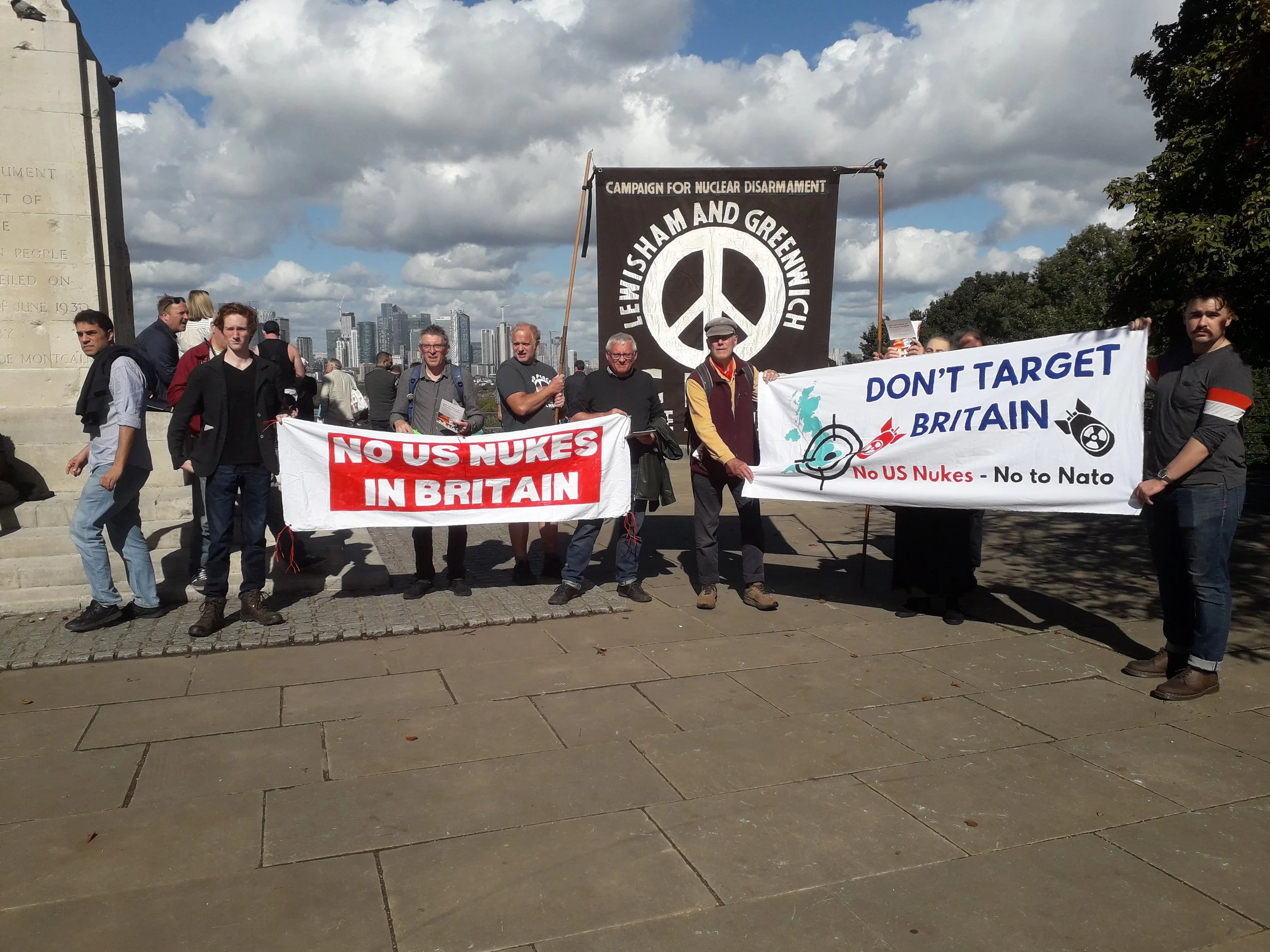 No US Nukes in Britain! Reports from the day of action in London