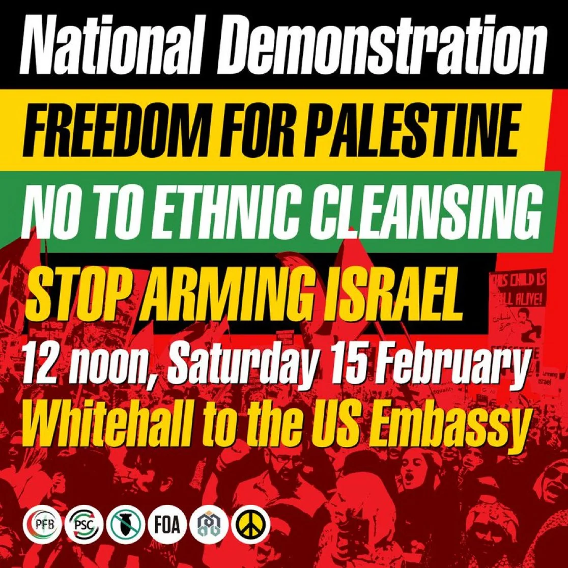 'No to Ethnic Cleansing' - National Demonstration for Palestine