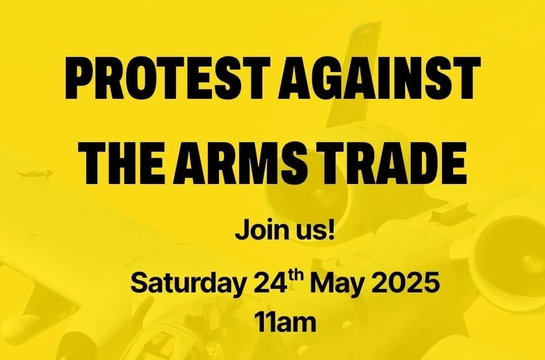 ‘Protest against the arms trade’ – New Malden demonstration