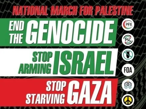 ‘End the Genocide’ – national march for Palestine