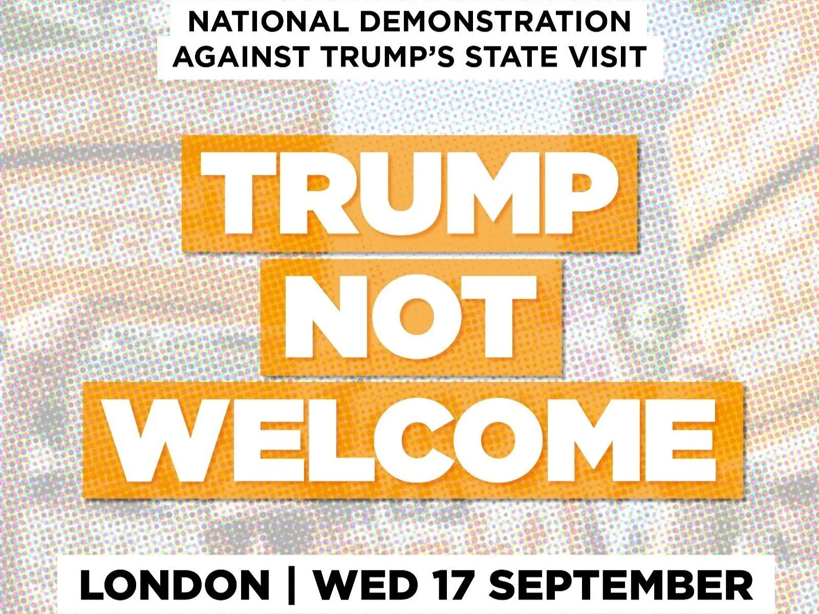 ‘Trump not welcome’ – national demonstration against Trump’s state visit