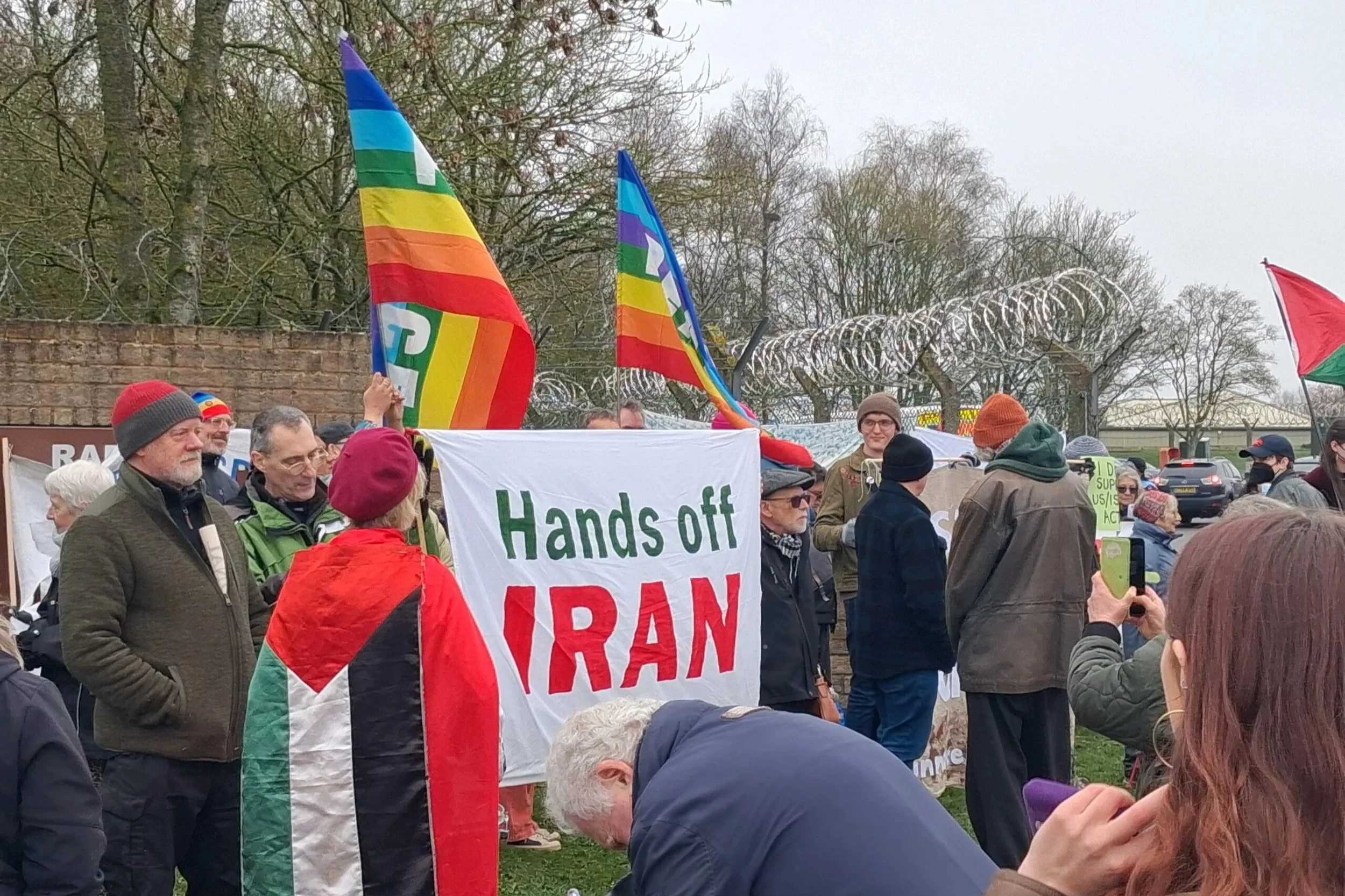 No War on Iran — Coach to Demonstration at Fairford base