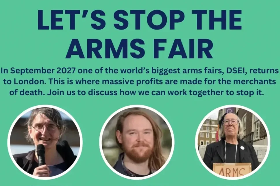 Stop the London Arms Fair — Webinar
