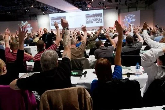 TUC26 reaffirms welfare not warfare and backs BDS&nbsp;