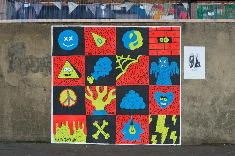 CONVERSE - MADE BY YOU MURAL