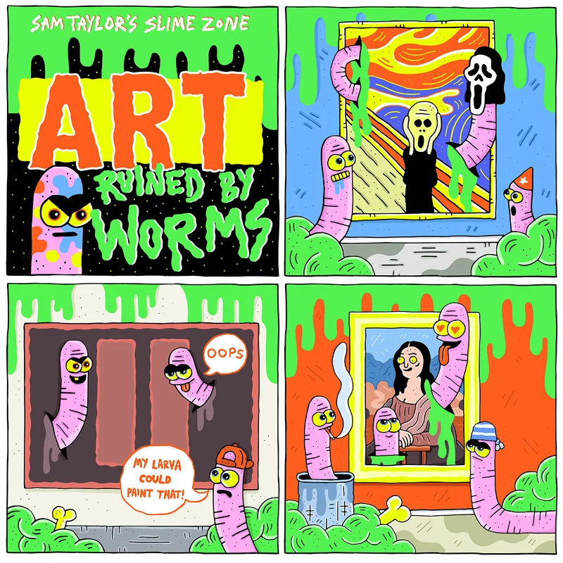 NME - ART RUINED BY WORMS