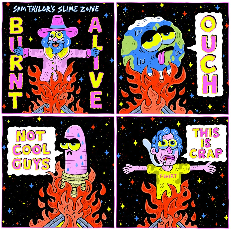 NME - BURNT ALIVE