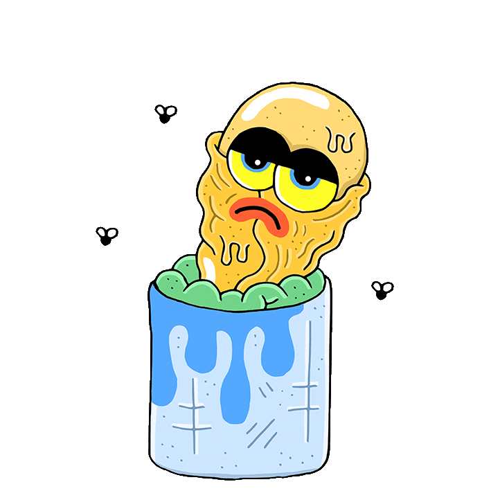 TRASH CUP