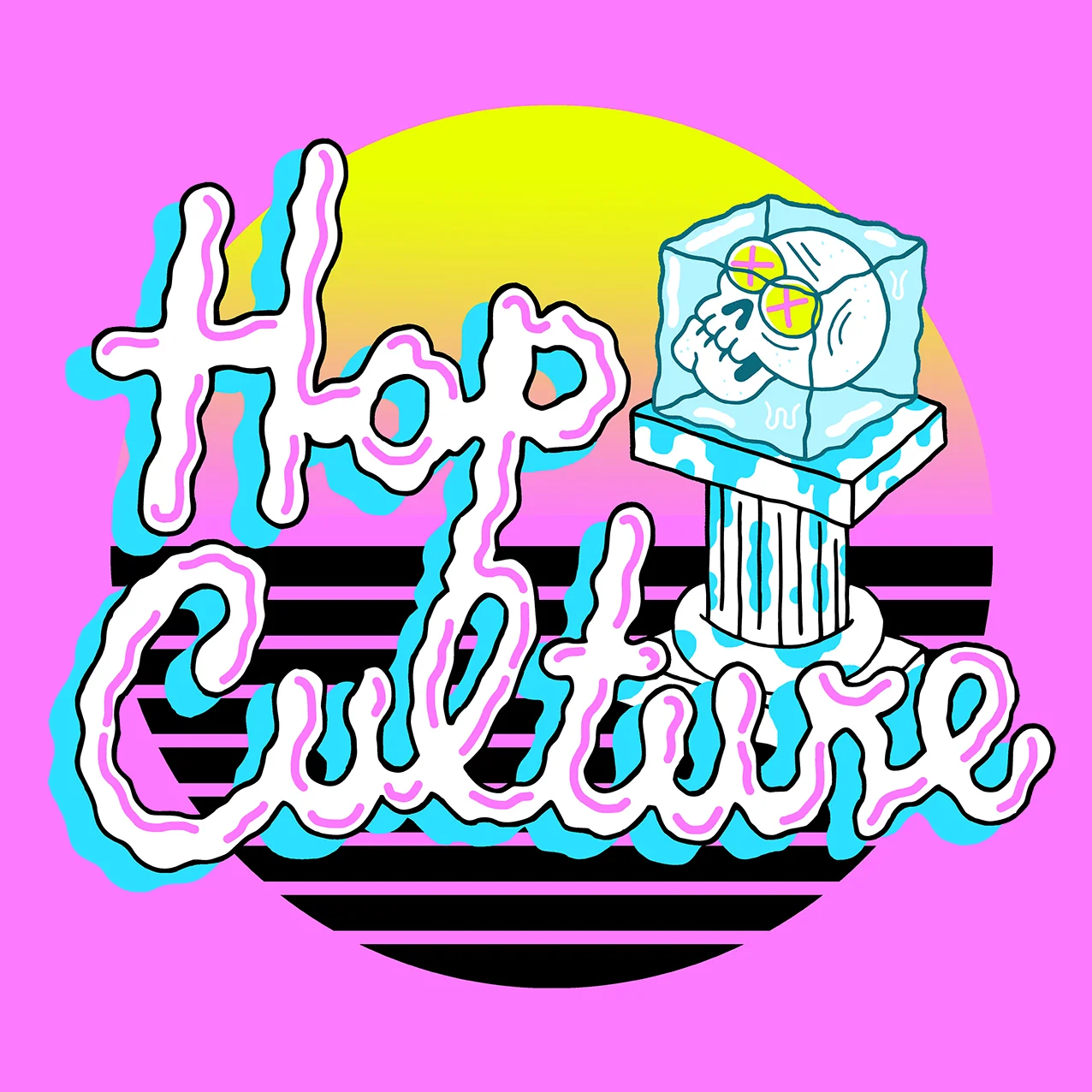 80'S SKULL CUBE