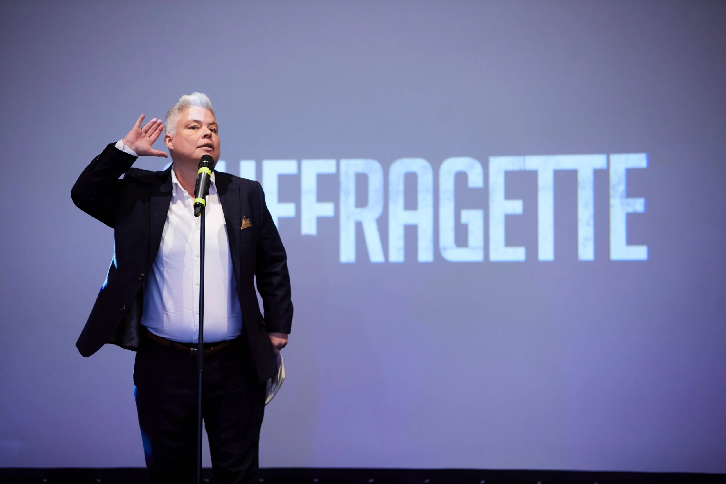 Wallwein performs at Manchester International Festival 2019