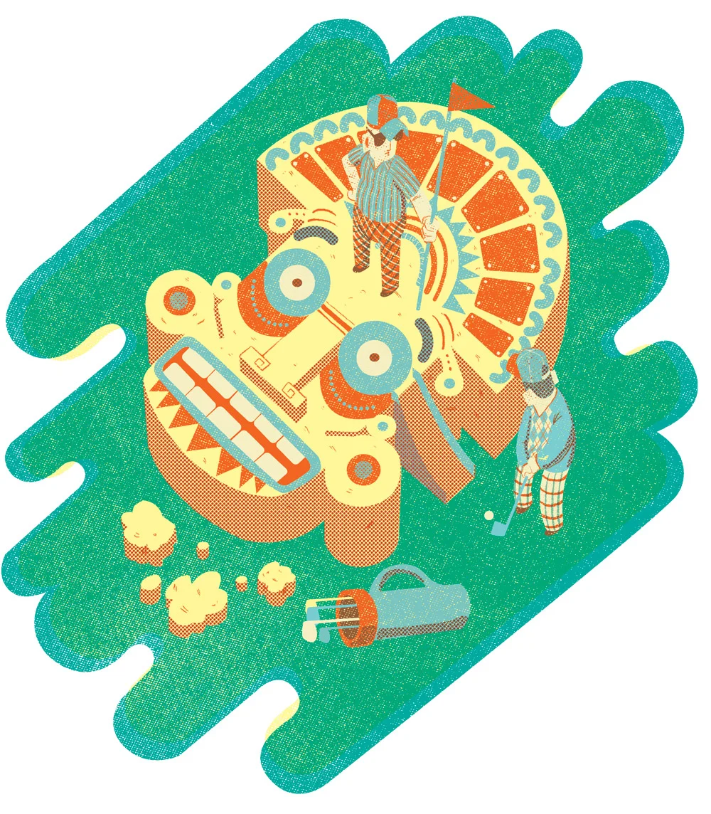 Editorial illustration for Wine Republic magazine, Argentina.