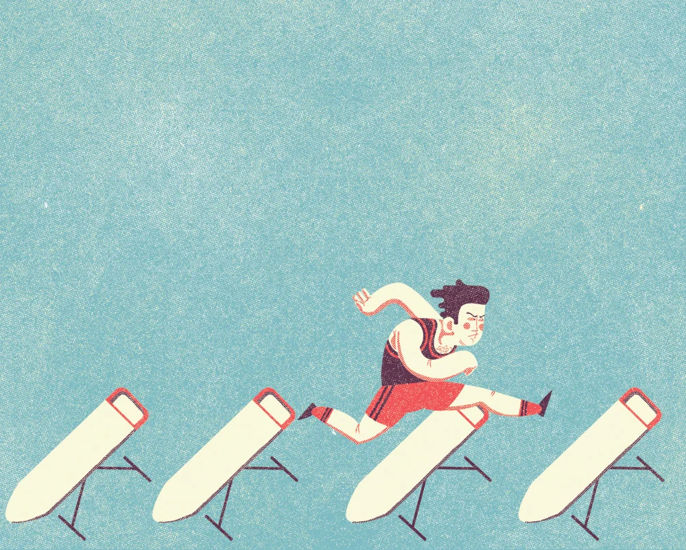 Editorial illustration for 1843 magazine, the arts and culture publication of The Economist.