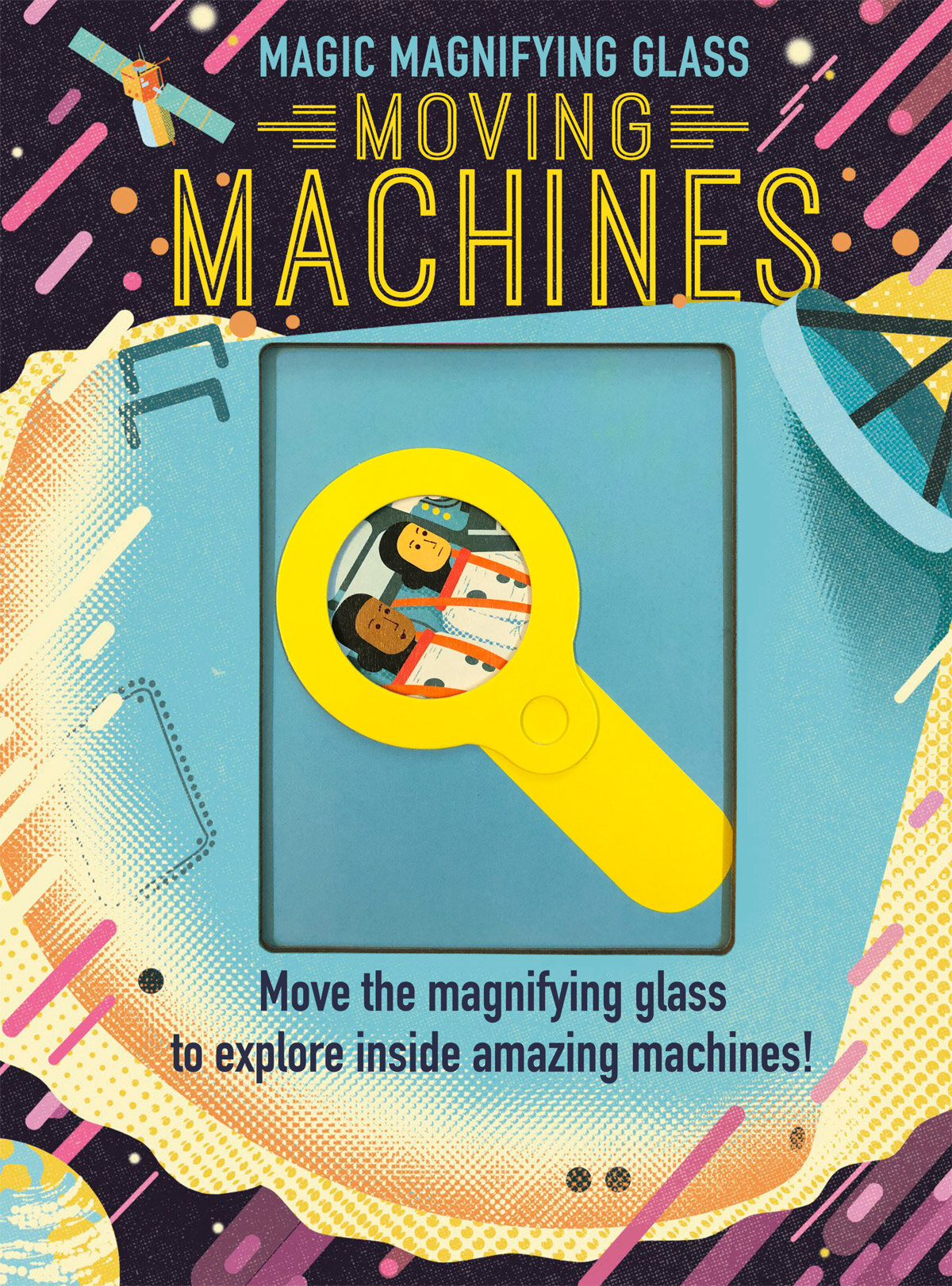 Magic Magnifying Glass Moving Machines