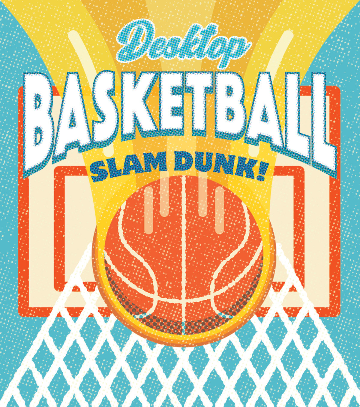 Desktop Basketball Slam Dunk