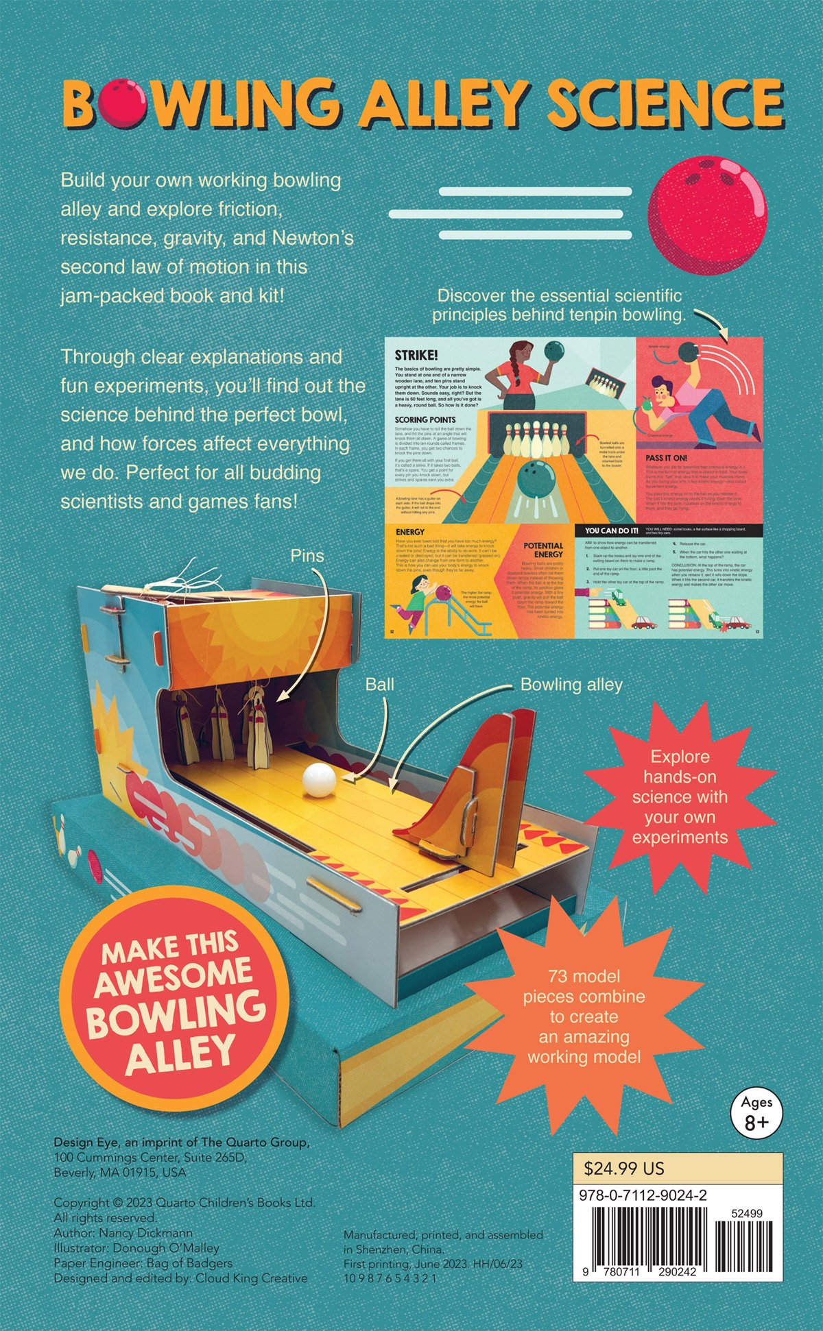 Bowling Alley Science back cover