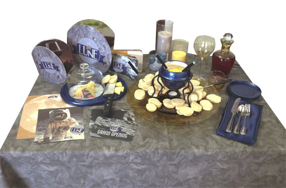 La Lune Restaurant Branding