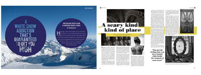 Rush Magazine Design